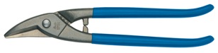 Lochschere blau